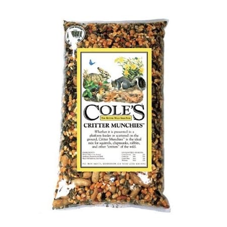 Coles Wild Bird Products Co Coles Wild Bird Products Co COLESGCCM20 Critter Munchies 20 lbs. COLESGCCM20
